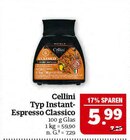 Typ Instant-Espresso Classico Angebote von Cellini bei Marktkauf Fürth für 5,99 €