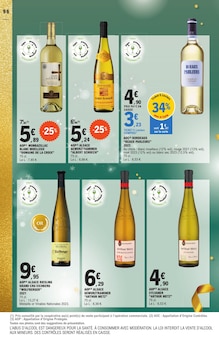 Promo Sauternes dans le catalogue E.Leclerc du moment à la page 96