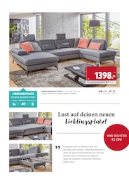 Wohnlandschaft im Polstermöbel Fischer Prospekt "Deutschlands bester Fischer Preis" auf Seite 3