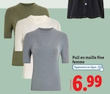 Promo Pull en maille fine femme à 6,99 € dans le catalogue Lidl à Saint-Valéry-sur-Somme