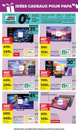 Télévision en promo dans le catalogue Carrefour à la page 36