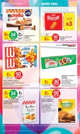 Nutella Angebote im Prospekt "JUSQU'À -60% DE REMISE IMMÉDIATE SUR LE 2ÈME" von Intermarché Super Nutella Angebote im Prospekt "JUSQU'À -60% DE REMISE IMMÉDIATE SUR LE 2ÈME" von Intermarché Super auf Seite 38