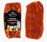 Schweine-Nackensteaks im Angebot bei REWE in Aalen Schweine-Nackensteaks Angebote von Butcher’s Barbecue bei REWE Aalen für 3,99 €