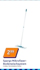 Mikrofaser-Bodenwischsystem im Action Prospekt Mikrofaser-Bodenwischsystem von Spargo im aktuellen Action Prospekt für 2,99 €