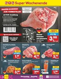 Netto Marken-Discount Schweineroulade im Prospekt 