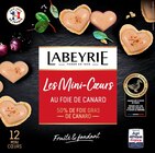 MINIS COEURS FOIE GRAS DE CANARD LABEYRIE - LABEYRIE - Auchan Hypermarché à Nancy MINIS COEURS FOIE GRAS DE CANARD LABEYRIE - LABEYRIE en promo chez Auchan Hypermarché Nancy à 5,99 €