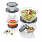 Lidl Waldstetten - Glasschüssel-Set Angebot im Prospekt Glasschüssel-Set bei Lidl im Waldstetten Prospekt für 9,99 €