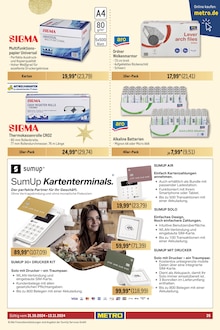 Batterie im Metro Prospekt "Gastro Journal" mit 38 Seiten (Fürth)