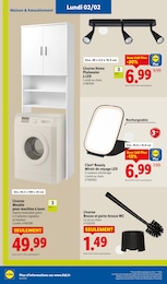Offre Miroir Led dans le catalogue Lidl du moment à la page 60