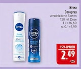 Fresh Natural Deospray im Angebot bei Marktkauf in Schweinfurt Fresh Natural Deospray Angebote von Nivea bei Marktkauf Schweinfurt für 2,49 €
