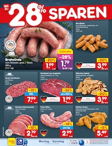 Hackfleisch im Netto Marken-Discount Prospekt "Aktuelle Angebote" mit 75 Seiten (Koblenz)