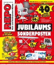 Repo Sonderposten Prospekt der aktuellen Woche mit 11 Seiten, gültig von 20.10.2025 bis 25.10.2025, in Aschersleben und Umgebung Aktueller Repo Sonderposten Prospekt in Aschersleben und Umgebung, "Aktuelle Angebote" mit 11 Seiten, 20.10.2025 - 25.10.2025
