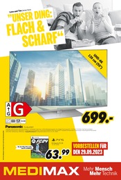 MEDIMAX Prospekt für Chemnitz mit 8 Seiten MEDIMAX Prospekt für Chemnitz: "Top Angebote", 8 Seiten, 16.09.2023 - 22.09.2023
