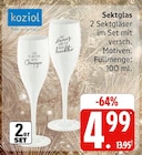 Sektglas von koziol im aktuellen Marktkauf Prospekt