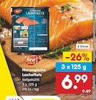 Norwegische Lachsfilets bei Netto Marken-Discount im Wiehl Prospekt für 6,99 €