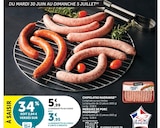 Chipolatas aux herbes à Super U dans Eschau