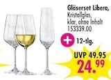 Gläserset Libera für 24,99 € bei SB Möbel Boss im Angebot Gläserset Libera im aktuellen SB Möbel Boss Prospekt