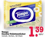 Aktuelles feuchte Toilettentücher Angebot bei E center in Frankfurt (Main) ab 1,39 €