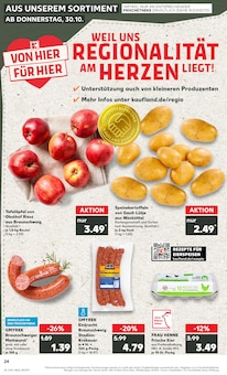Eier im aktuellen Kaufland Prospekt (Wolfsburg) Eier im Kaufland Prospekt "RICHTIG FRISCH" mit 69 Seiten (Wolfsburg)