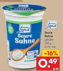 Saure Sahne im Angebot bei Netto Marken-Discount in Hoyerswerda Saure Sahne Angebote von Gutes Land bei Netto Marken-Discount Hoyerswerda für 0,49 €