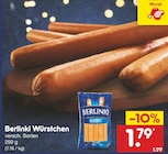 Netto Marken-Discount Neu Weitendorf - Würstchen Angebot im Prospekt Würstchen bei Netto Marken-Discount im Neu Weitendorf Prospekt für 1,79 €