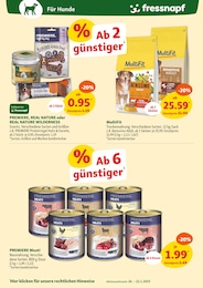 Fleisch Angebot im aktuellen Fressnapf Prospekt auf Seite 7