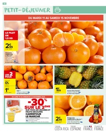 Prix et réduction Ananas dans le prospectus Carrefour Market en cours Offre Ananas dans le catalogue Carrefour Market du moment à la page 12