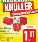 Paprika rot im Angebot bei EDEKA in Schweinfurt Paprika rot Angebote bei EDEKA Schweinfurt für 1,11 €