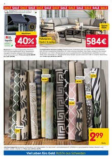 Teppichboden im Rusta Prospekt "Willkommen zu Hause in Schweden!" mit 16 Seiten (Essen)