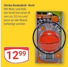 Basketball-Korb im Angebot bei GLOBUS in Herne Basketball-Korb Angebote von Simba bei GLOBUS Herne für 12,99 €