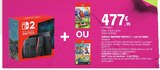 Console nintendo switch 2 + 1 jeu au choix - NINTENDO à 477,95 € dans le catalogue E.Leclerc