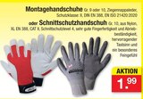 Montagehandschuhe Angebote bei Zimmermann Magdeburg für 1,99 €