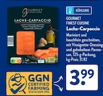 Antipasti im ALDI SÜD Prospekt Lachs-Carpaccio von GOURMET FINEST CUISINE im aktuellen ALDI SÜD Prospekt für 3,99 €