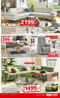 Sofa im Segmüller Prospekt "Highlight Angebote" mit 42 Seiten (Augsburg)