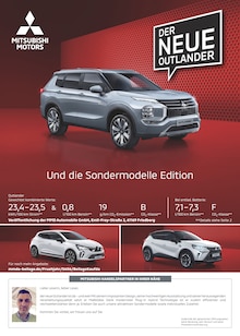 Aktueller Mitsubishi Prospekt "Mitsubishi Angebote" Seite 1 von 8 Seiten