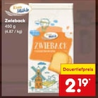 Zwieback bei Netto Marken-Discount im Niederndodeleben Prospekt für 2,19 €