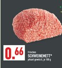 Frisches SCHWEINEMETT Angebote bei Marktkauf Lemgo für 0,66 €