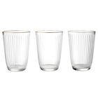 3 verres - Gifi à Saint-Dizier 3 verres en promo chez Gifi Saint-Dizier à 2,49 €