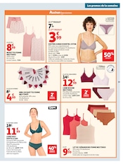 Promos Pyjama Femme dans le catalogue "OFFRES DU MOMENT" de Auchan Hypermarché Pyjama Femme en promo dans le catalogue Auchan Hypermarché à la page 39