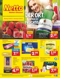 Netto Marken-Discount Prospekt für Dormagen mit 45 Seiten Netto Marken-Discount Prospekt für Dormagen: DER ORT, AN DEM ES FRUCHTIG PERLT., 45 Seiten, 30.05.2022 - 04.06.2022