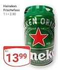 Aktuelle Heineken Angebote bei GLOBUS in Rostock Aktuelles Frischefass Angebot bei GLOBUS in Rostock ab 13,99 €