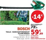 Taille-haies EasyHedgeCut filaire - Bosch - Super U à Ajaccio Taille-haies EasyHedgeCut filaire - Bosch en promo chez Super U Ajaccio à 59,99 €
