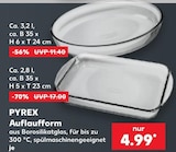 Auflaufform Angebote von PYREX bei Kaufland Solingen für 4,99 €