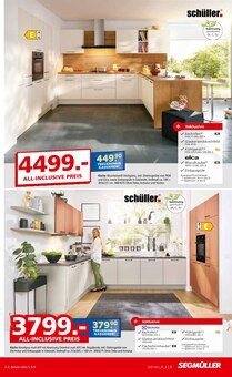 Küche im Segmüller Prospekt "Küchen - Jubiläumsfinale" mit 30 Seiten (Mannheim)