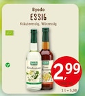 Aktuelles Essig Angebot bei Erdkorn Biomarkt in Hamburg ab 2,99 €