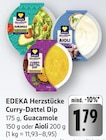 Curry-Dattel Dip Angebote von EDEKA Herzstücke bei E center Darmstadt für 1,79 €