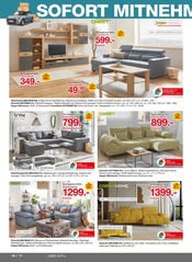 Aktueller Möbelzentrum Pforzheim Prospekt mit Couchtisch, "UNSERE TIEFPREIS GARANTIE SCHLÄGT JEDEN!", Seite 10