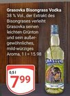 Bisongrass Vodka Angebote von Grasovka bei GLOBUS Wiesbaden für 7,99 €