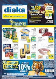 Aktueller diska Prospekt (Mühlhausen, Erlangen-Höchstadt) diska Prospekt mit 12 Seiten (Mühlhausen, Erlangen-Höchstadt)