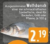 EDEKA - Wolfsbarsch Angebot im Prospekt Wolfsbarsch bei EDEKA im Prospekt "" für 2,19 €